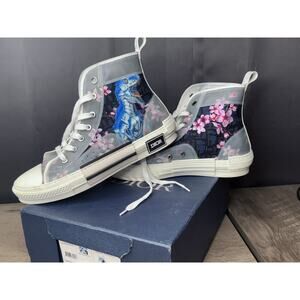 Dior Homme HAJIME SORAYAMA B23 Sneakers Dinosaur Italy Size 42